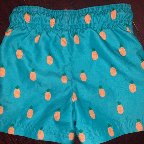 ⬇️NWOT Cat & Jack 🍍 Swim Trunks 18mo - Picture 3 of 4